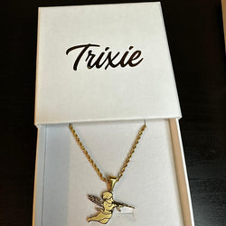 CUPID NECKLACE - GOLD